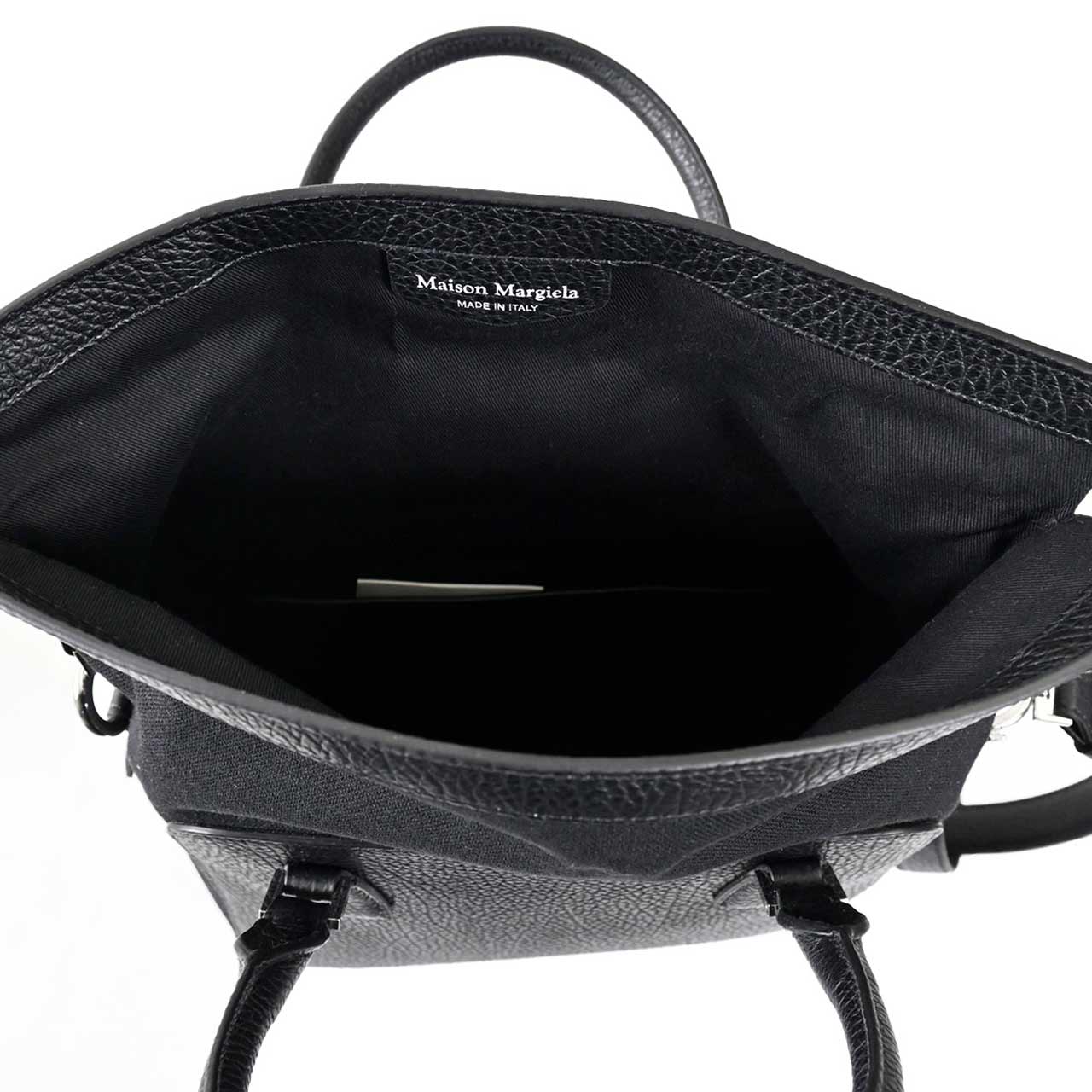 メゾン マルジェラ Maison Margiela 2WAYバッグ 5AC DAILY VERTICAL SB1WA0013 P4348 T8013 ブラック レディース