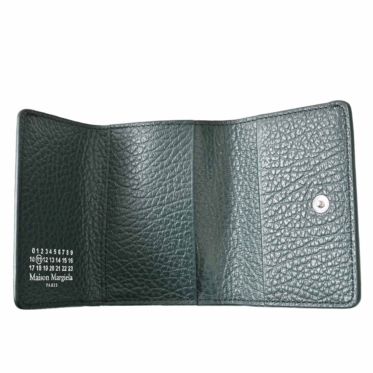 メゾン マルジェラ Maison Margiela 三つ折り財布 S36UI0416 P4455 T7162 グリーン レディース