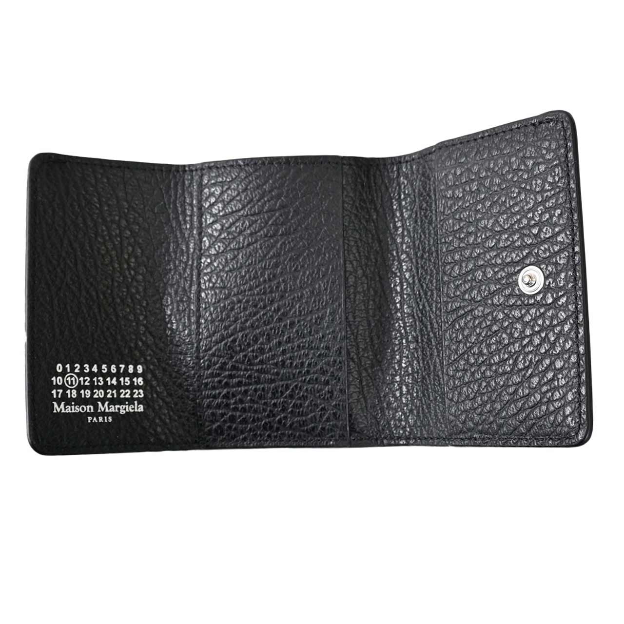 メゾン マルジェラ Maison Margiela 三つ折り財布 S36UI0416 P4455 T8013 ブラック レディース