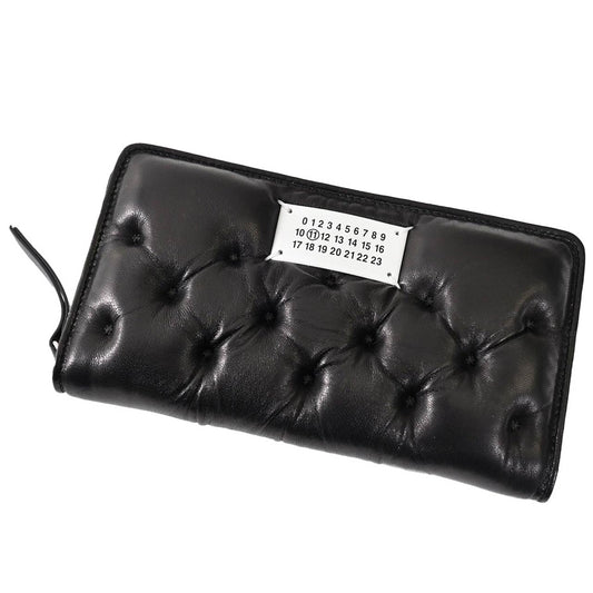 メゾン マルジェラ Maison Margiela ラウンドファスナー長財布 GLAM SLAM SA1UI0030 P6434 T8013 ブラック レディース