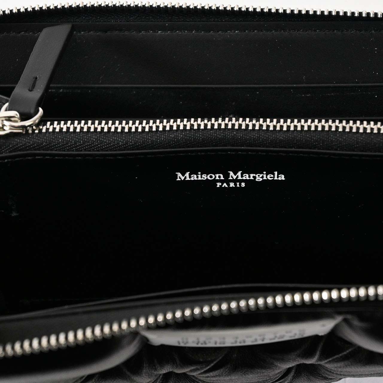 メゾン マルジェラ Maison Margiela ラウンドファスナー長財布 GLAM SLAM SA1UI0030 P6434 T8013 ブラック レディース