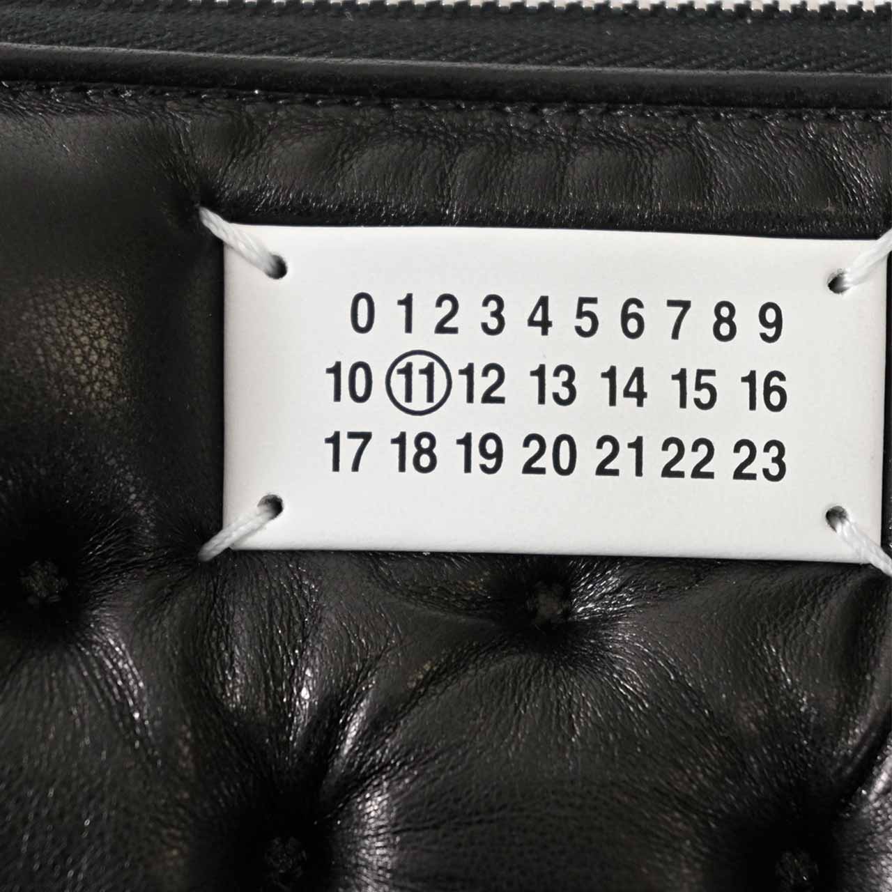 メゾン マルジェラ Maison Margiela ラウンドファスナー長財布 GLAM SLAM SA1UI0030 P6434 T8013 ブラック レディース