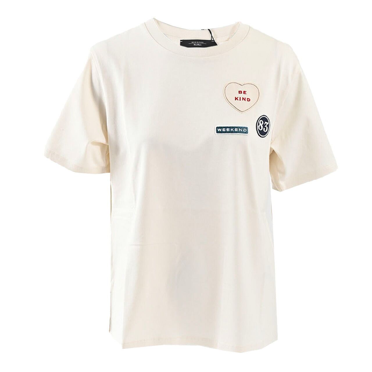 ウィークエンド マックスマーラ WEEKEND MAXMARA Tシャツ WEST 59710416 009 クリーム レディース 2026年春夏新作 2026SS