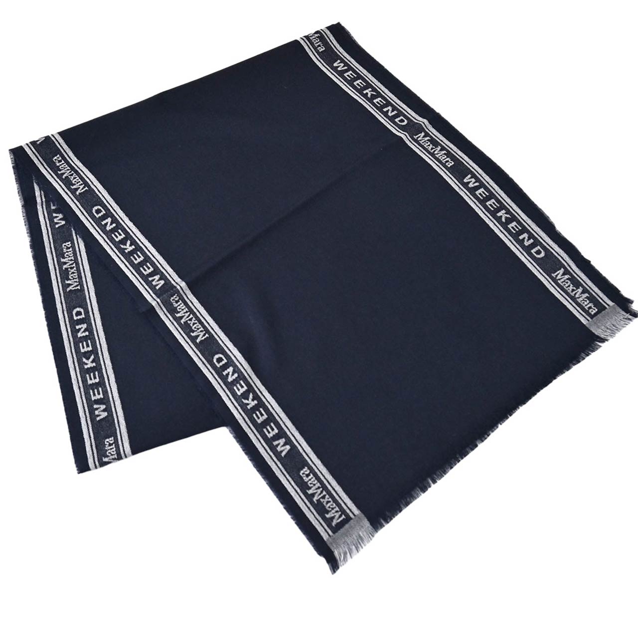 ウィークエンド マックスマーラ WEEKEND MAXMARA ストール BALDI 55410746 003 ネイビー レディース