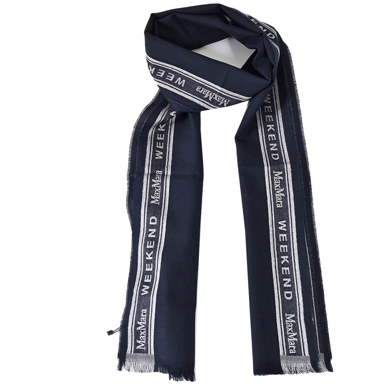 ウィークエンド マックスマーラ WEEKEND MAXMARA ストール BALDI 55410746 003 ネイビー レディース