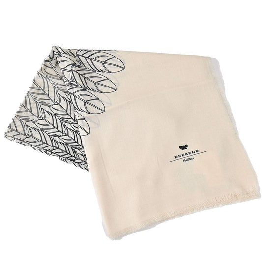 ウィークエンド マックスマーラ WEEKEND MAXMARA スカーフ EDUCATA 55411346 001 クリーム レディース 2026SS 2026年春夏新作