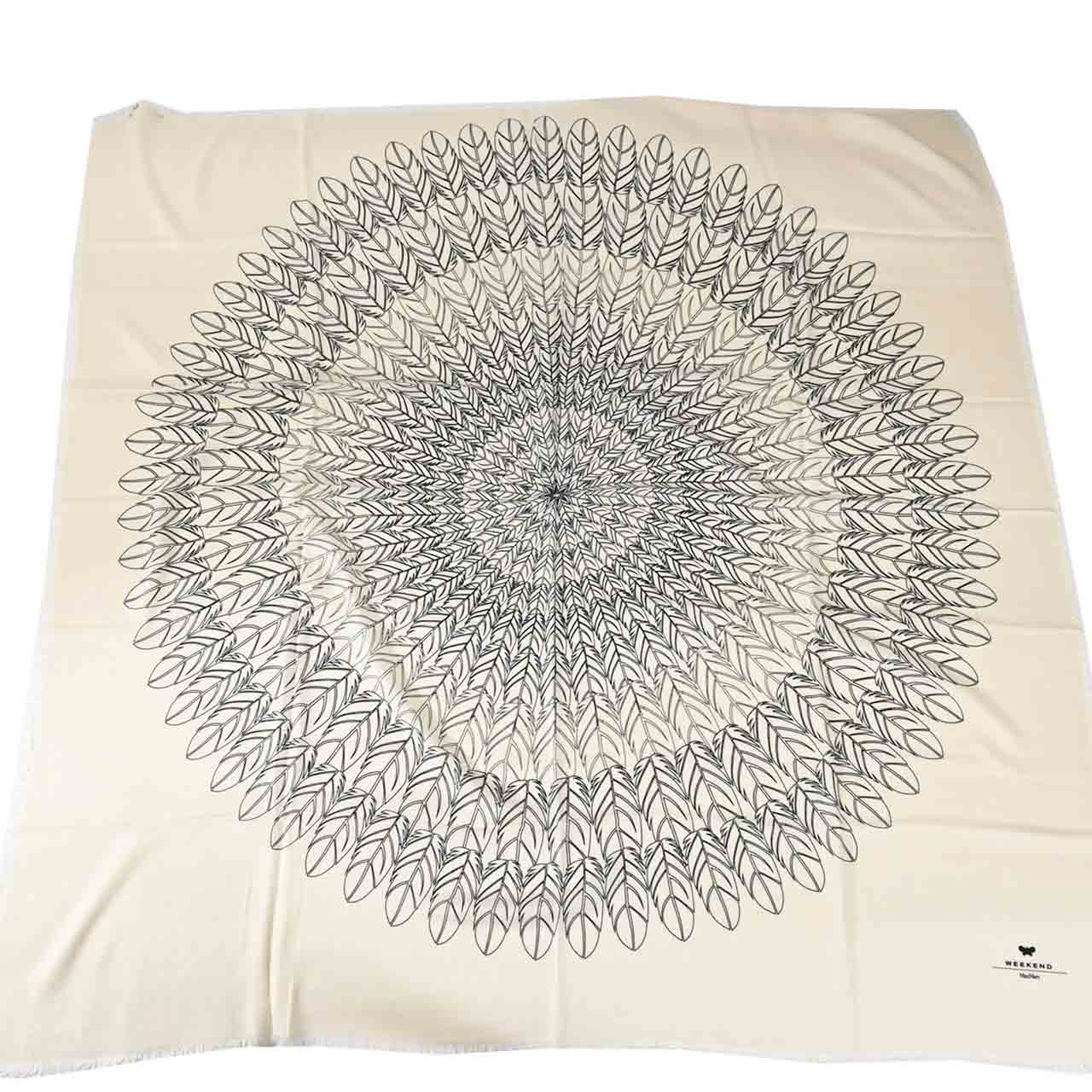 ウィークエンド マックスマーラ WEEKEND MAXMARA スカーフ EDUCATA 55411346 001 クリーム レディース