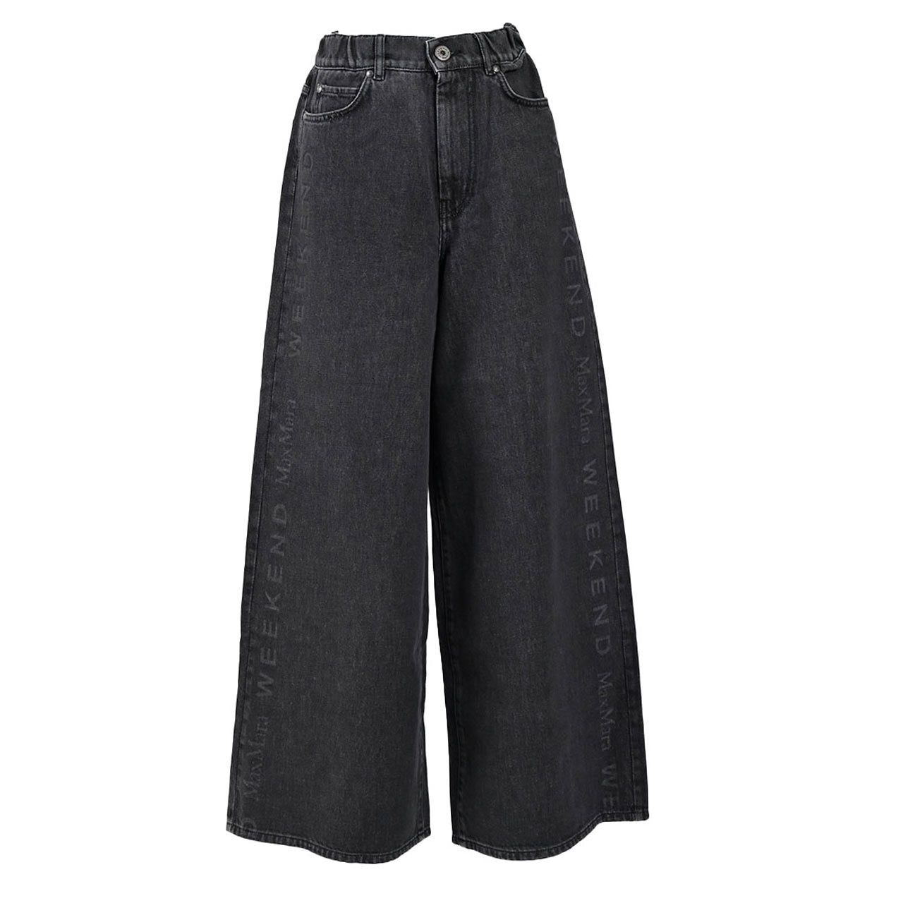 WEEKEND MAXMARA ウィークエンド マックスマーラ コットン デニムパンツ VORTICE 51810116 029 ブラック レディース 2026SS 2026年春夏新作
