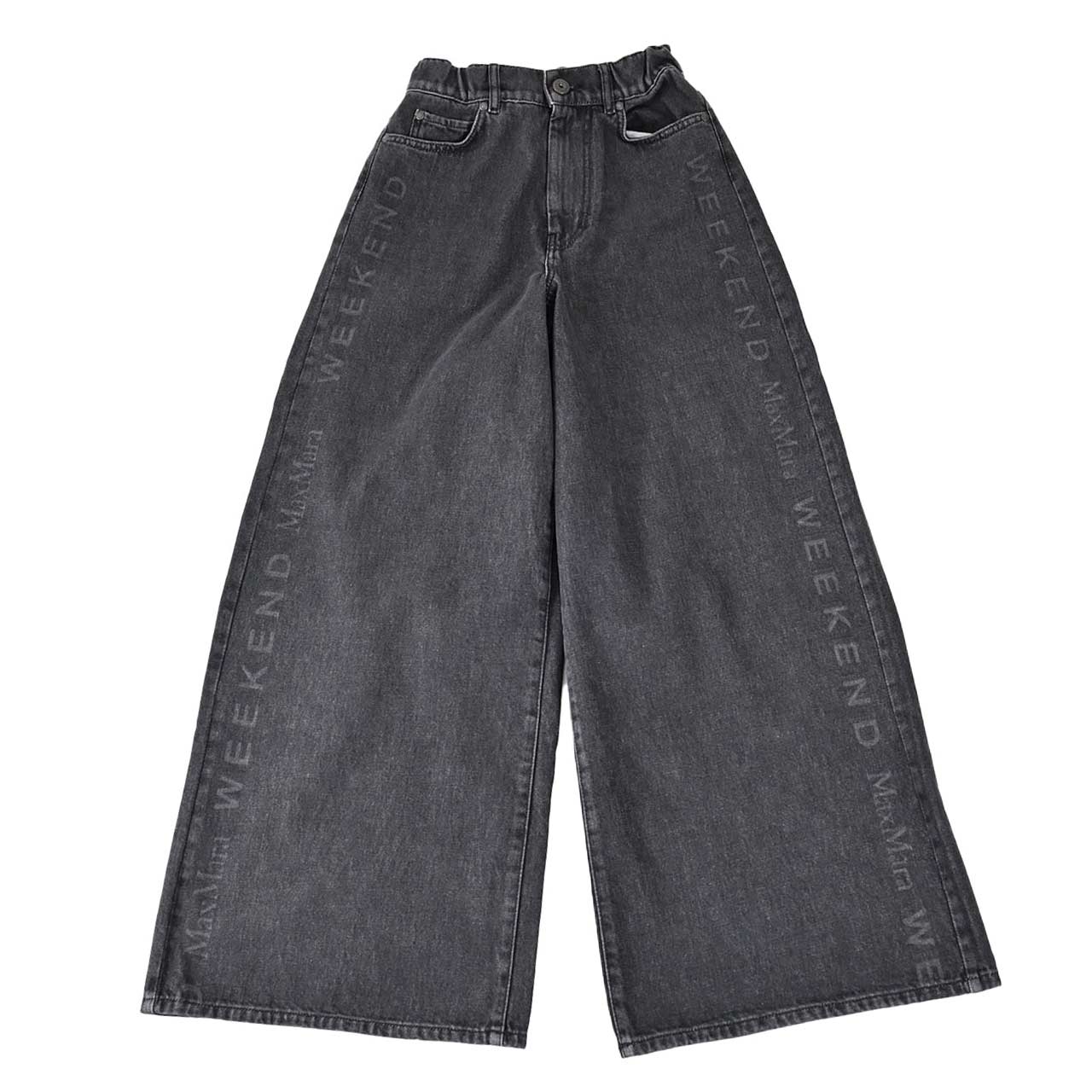 WEEKEND MAXMARA ウィークエンド マックスマーラ コットン デニムパンツ VORTICE 51810116 029 ブラック レディース 2026SS 2026年春夏新作