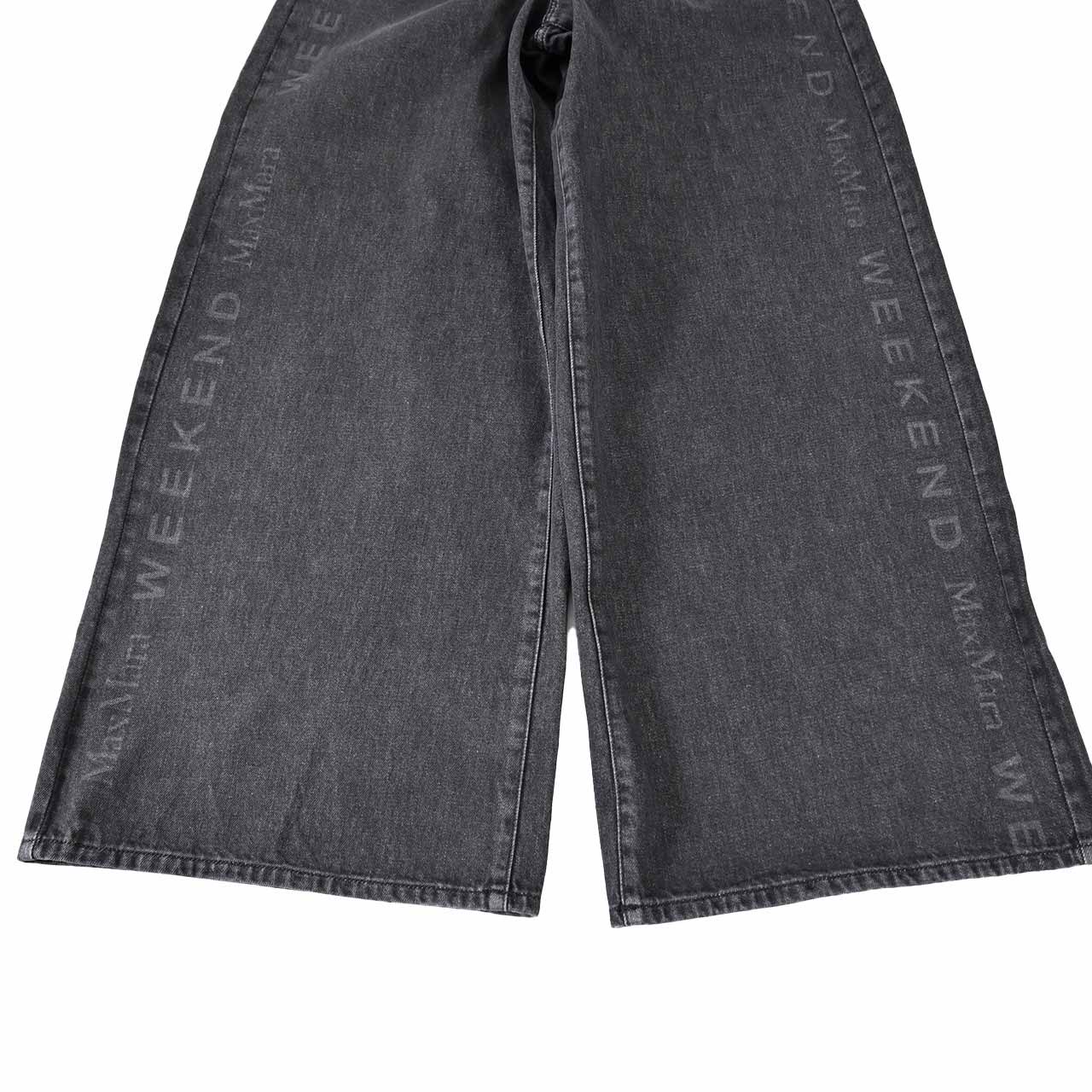 WEEKEND MAXMARA ウィークエンド マックスマーラ コットン デニムパンツ VORTICE 51810116 029 ブラック レディース 2026SS 2026年春夏新作