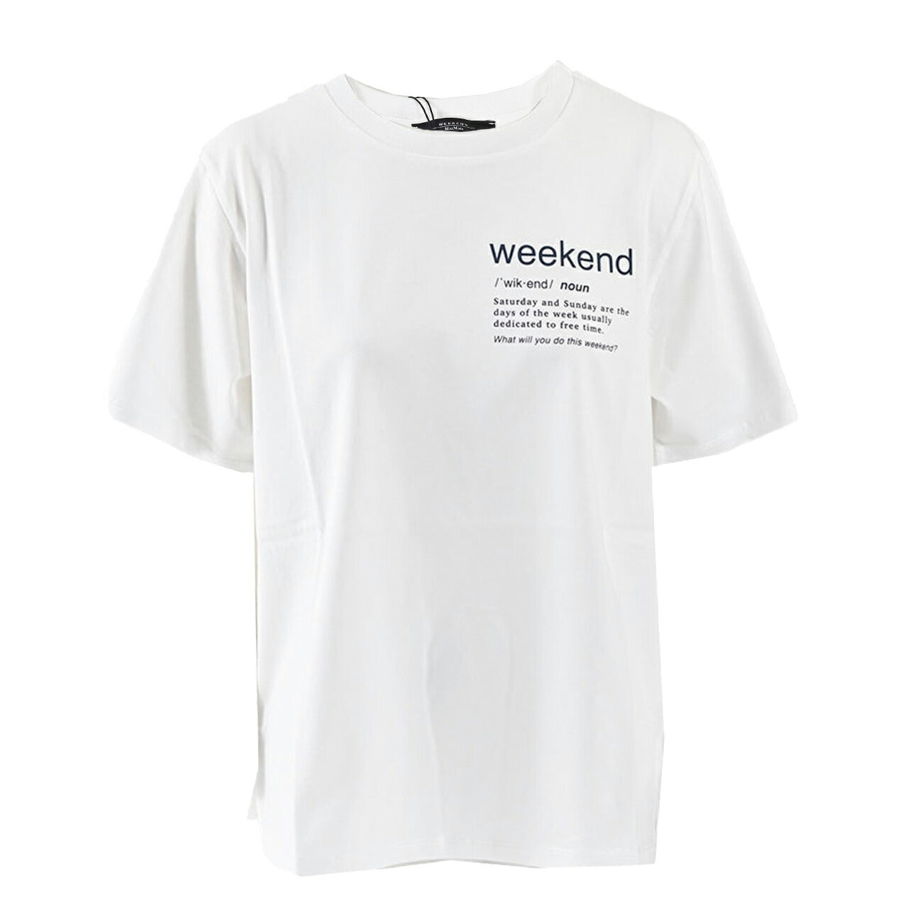 ウィークエンド マックスマーラ WEEKEND MAXMARA Tシャツ TENUE 59710516 003 ホワイト レディース 2026年春夏新作 2026SS