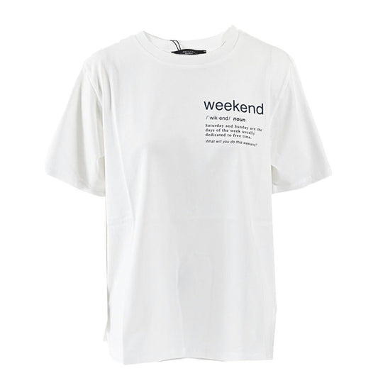 ウィークエンド マックスマーラ WEEKEND MAXMARA Tシャツ TENUE 59710516 003 ホワイト レディース 2026SS 2026年春夏新作