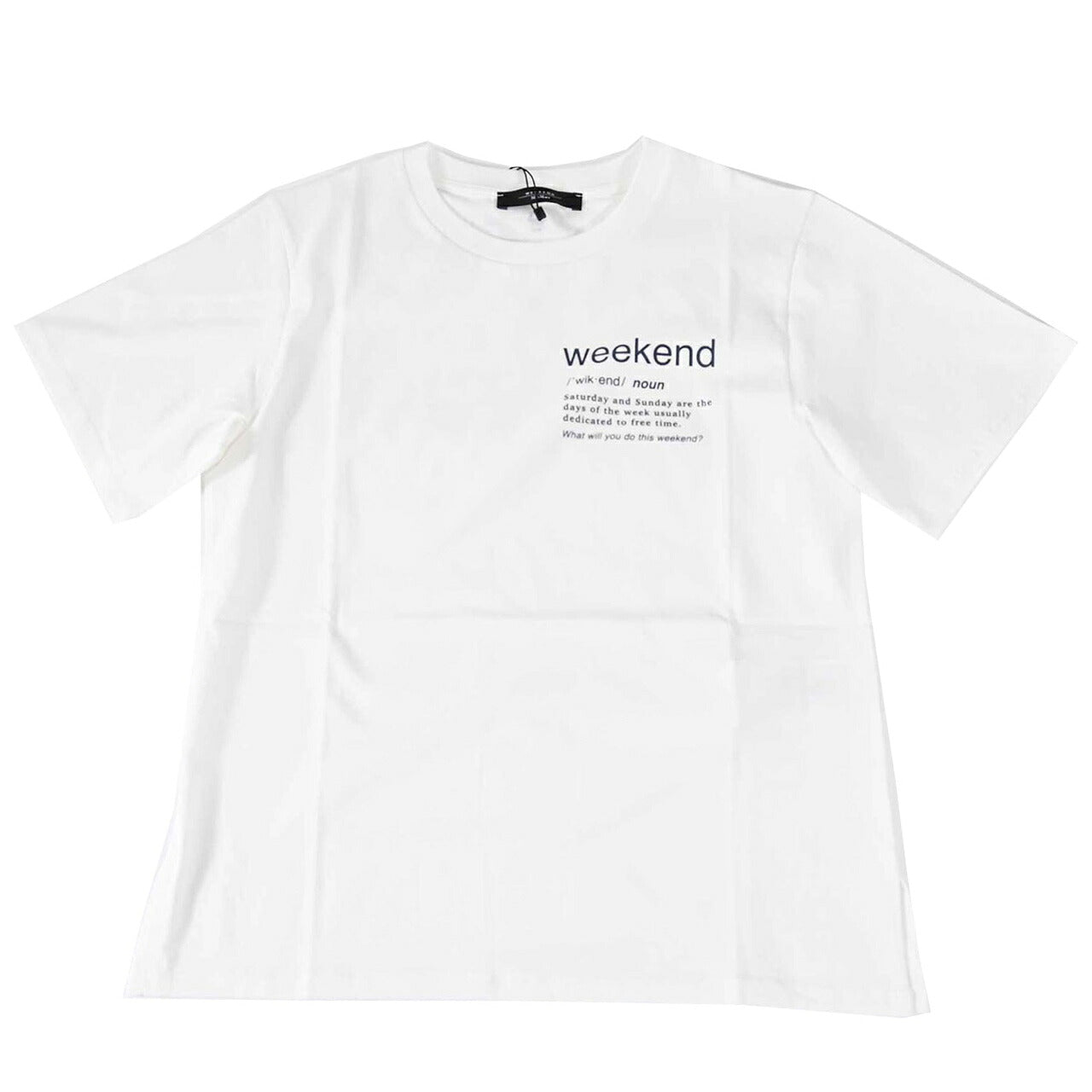 ウィークエンド マックスマーラ WEEKEND MAXMARA Tシャツ TENUE 59710516 003 ホワイト レディース 2026年春夏新作 2026SS