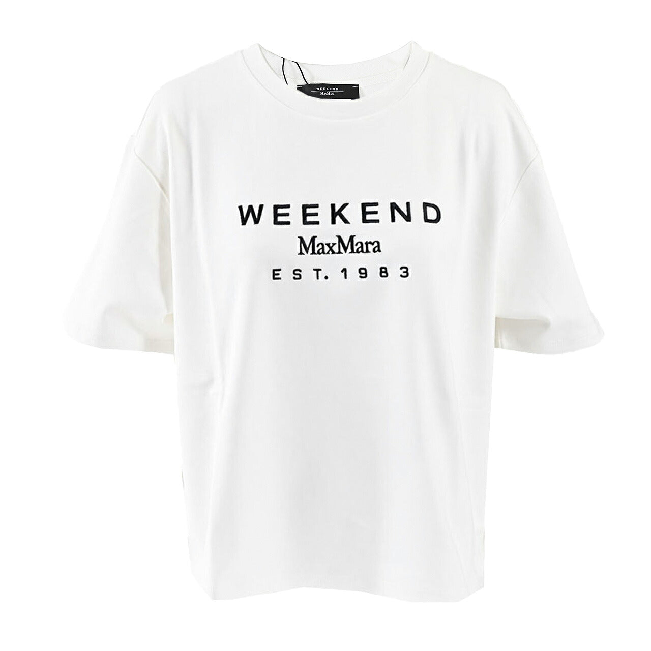 WEEKEND MAXMARA ウィークエンド マックスマーラ コットン Tシャツ SABATO 5941112600 006 ホワイト レディース 2026SS 2026年春夏新作  プレゼント