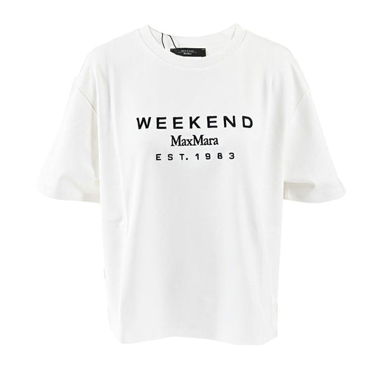 ウィークエンド マックスマーラ WEEKEND MAXMARA Tシャツ SABATO 5941112600 006 ホワイト レディース 2026SS 2026年春夏新作