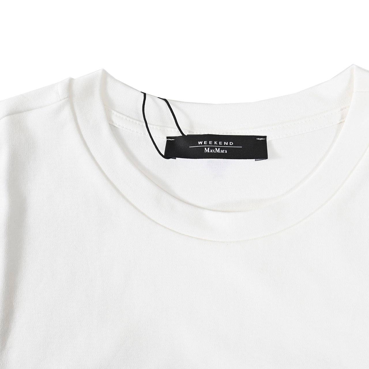 WEEKEND MAXMARA ウィークエンド マックスマーラ コットン Tシャツ SABATO 5941112600 006 ホワイト レディース 2026SS 2026年春夏新作  プレゼント