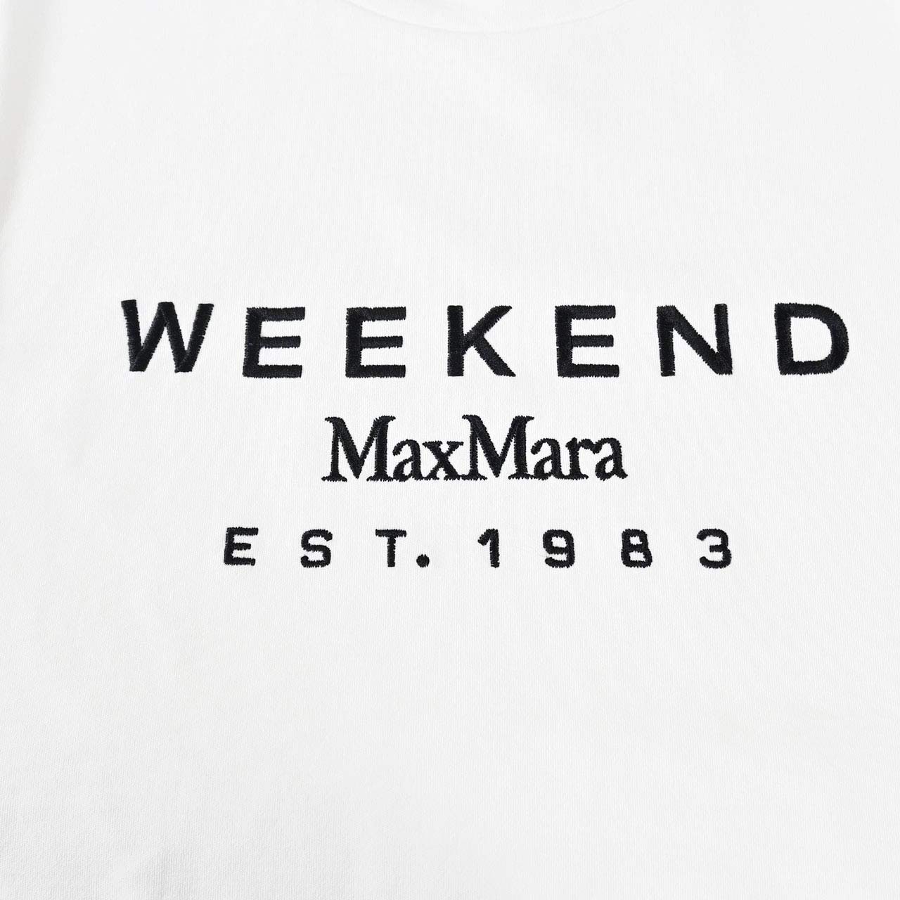 WEEKEND MAXMARA ウィークエンド マックスマーラ コットン Tシャツ SABATO 5941112600 006 ホワイト レディース 2026SS 2026年春夏新作  プレゼント