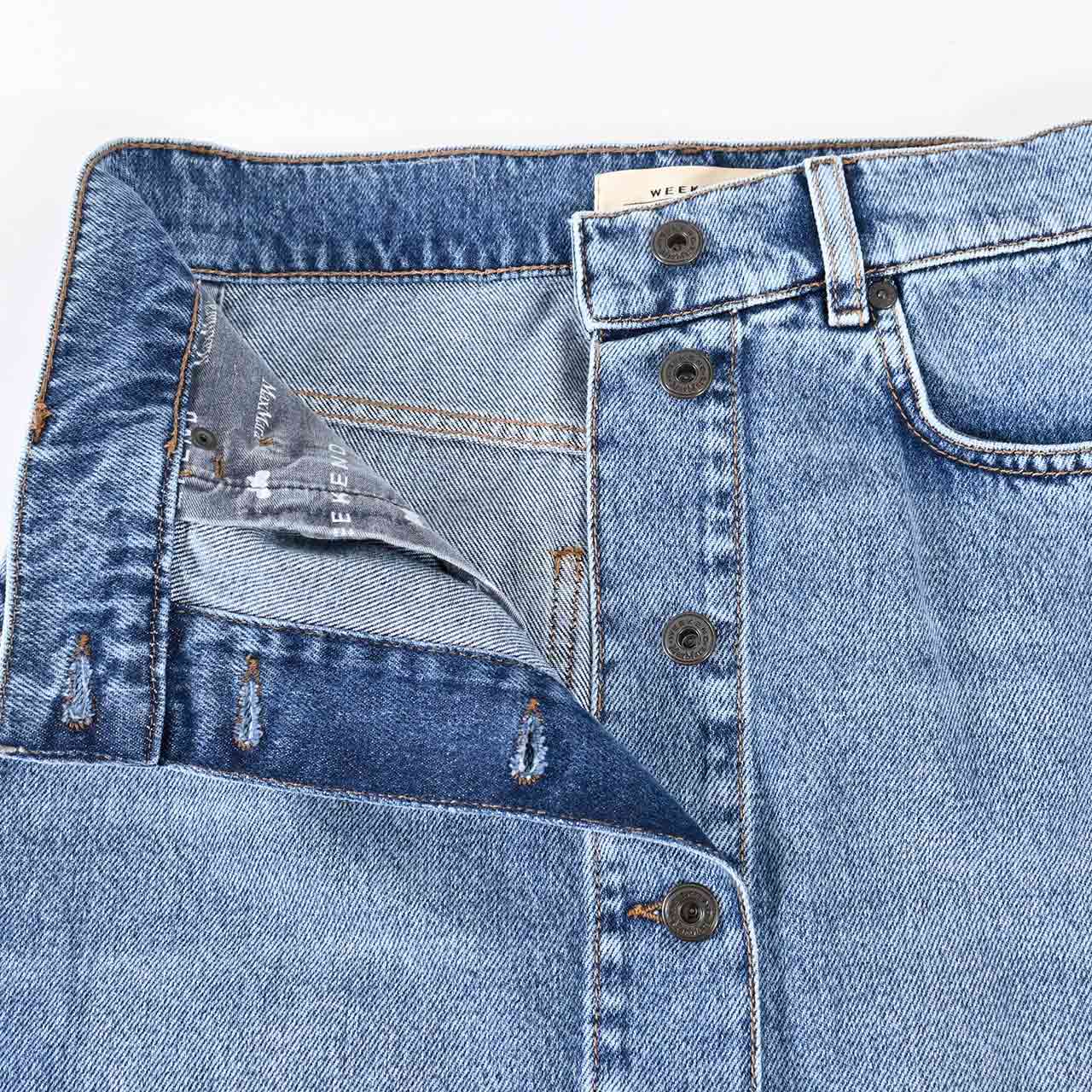 ウィークエンド マックスマーラ WEEKEND MAXMARA デニムスカート ASTI 5101062600 006 ブルー レディース