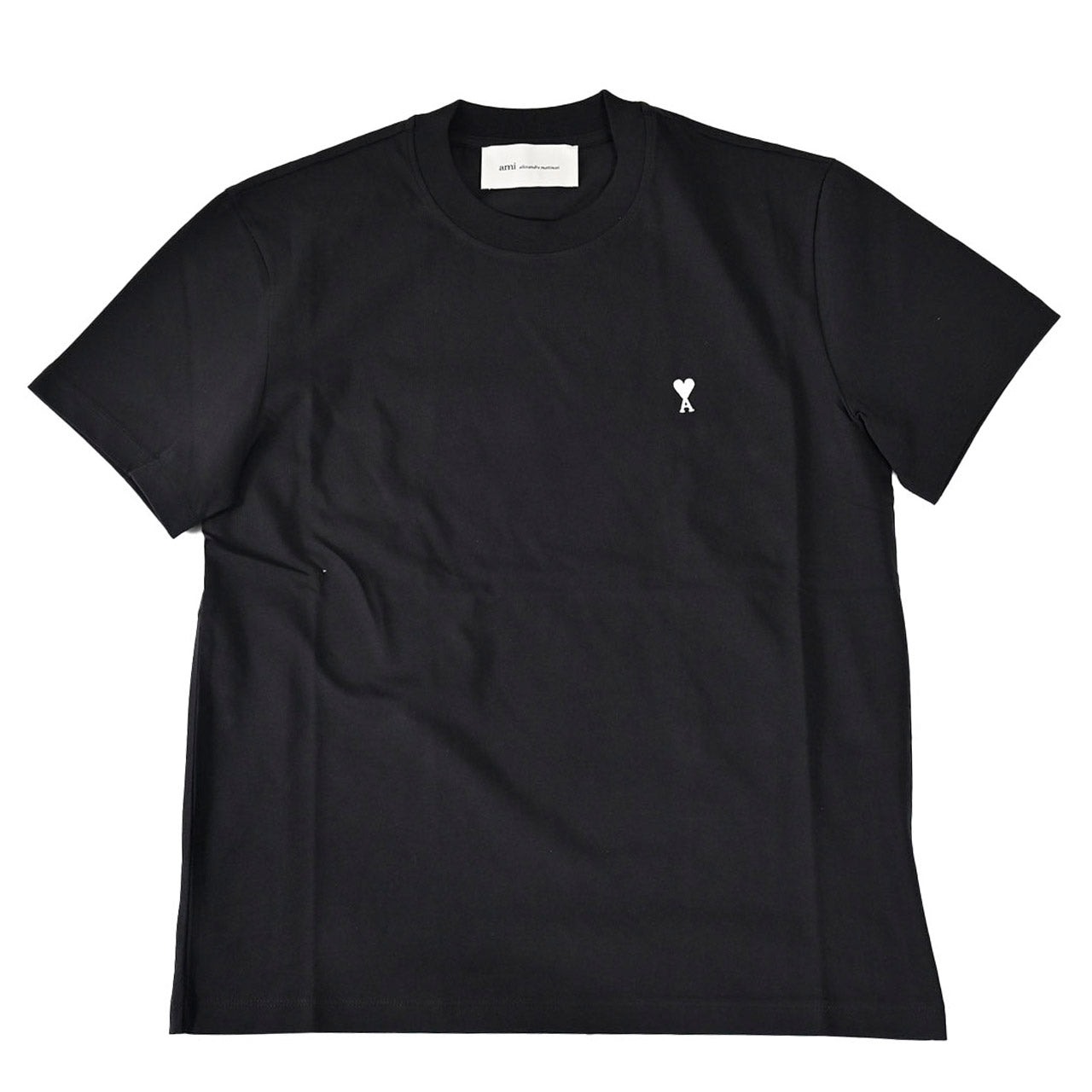 アミ AMI Tシャツ HTS346.724 045 ブラック メンズ