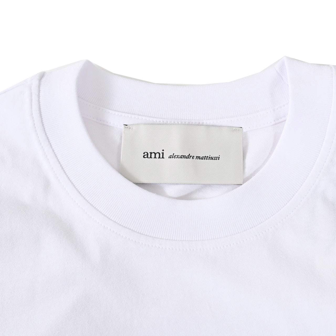 アミ AMI Tシャツ HTS346.724 100 ホワイト メンズ2026SS 2026年春夏新作