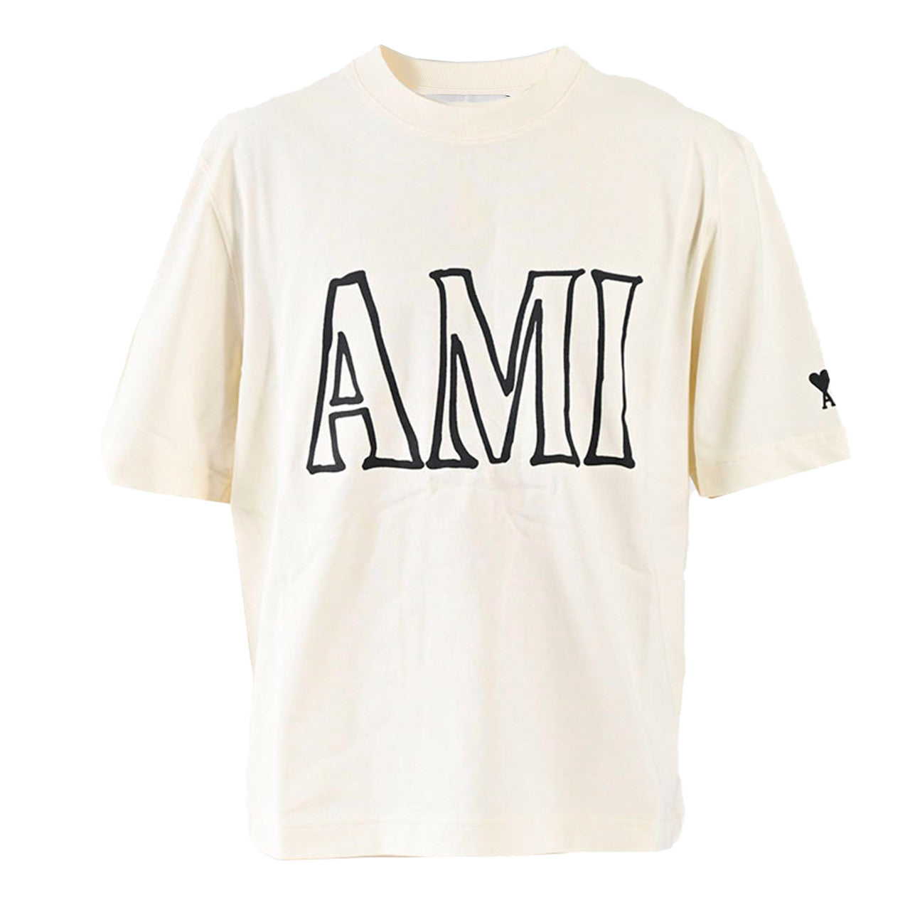 アミ AMI Tシャツ UTS380.726 136 クリーム メンズ