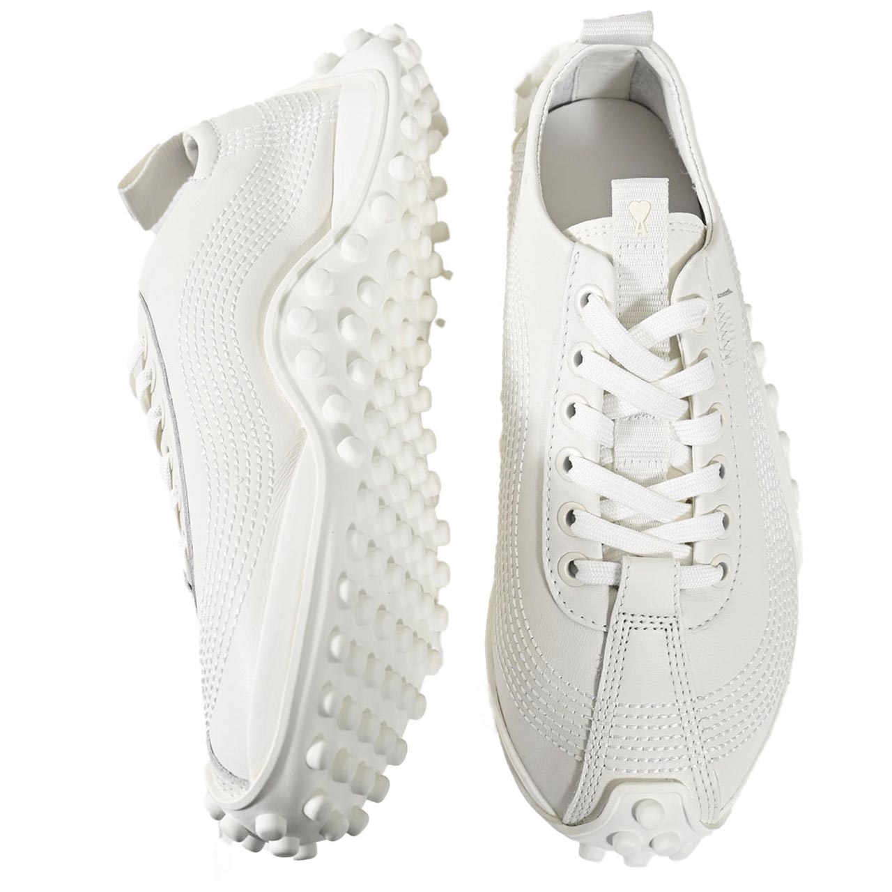 アミ AMI スニーカー USN505.AL0146 100 ホワイト メンズ