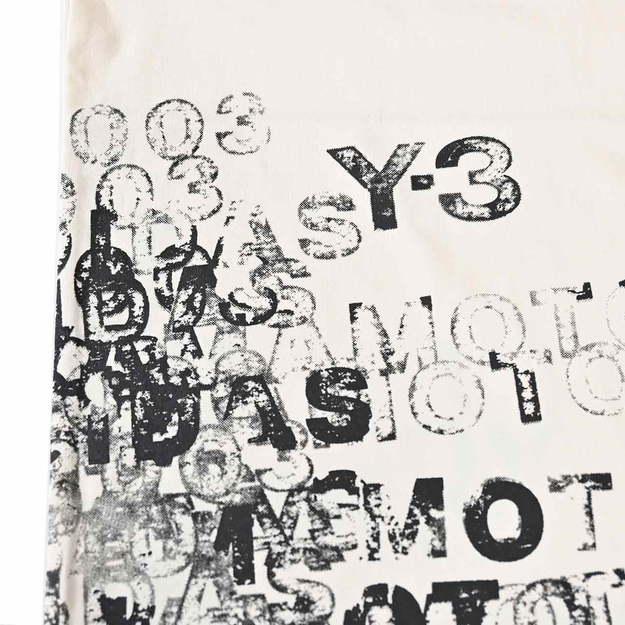 ワイスリー Y-3 Tシャツ GFX SS TEE KR2224 ホワイト メンズ レディース2026SS 2026年春夏新作