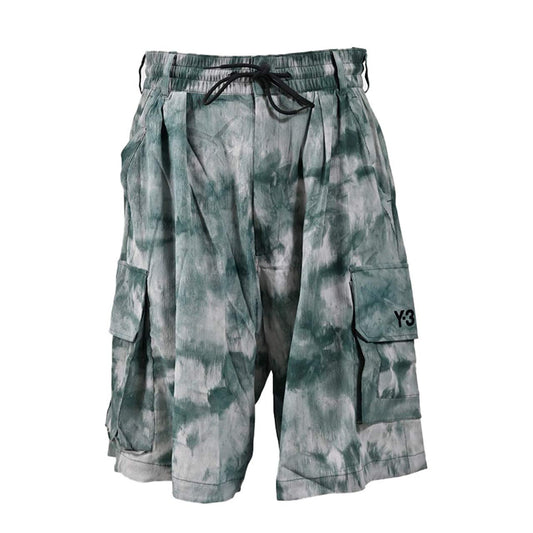 ワイスリー Y-3 ハーフパンツ AOP PLT SHORTS KS5221 グリーン メンズ