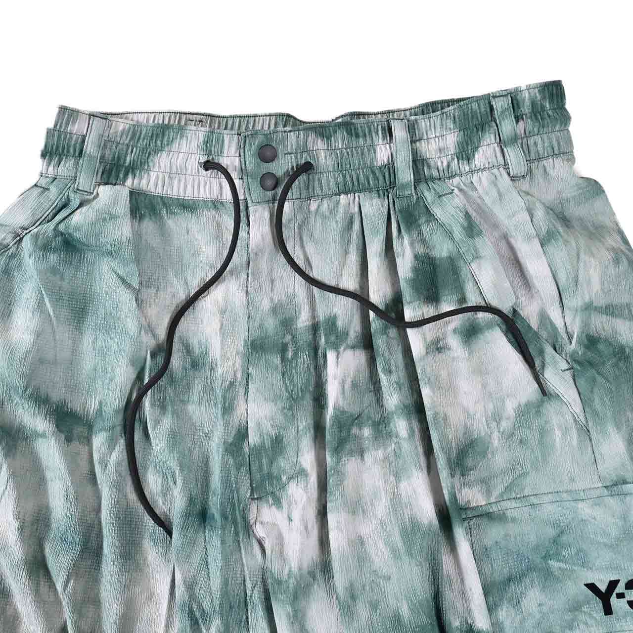 ワイスリー Y-3 ハーフパンツ AOP PLT SHORTS KS5221 グリーン メンズ2026SS 2026年春夏新作