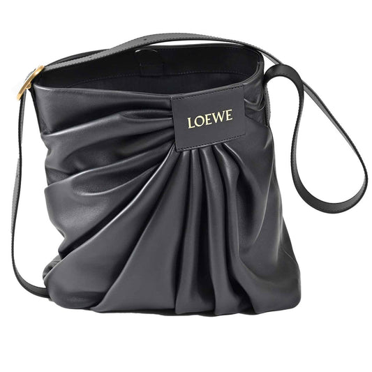 ロエベ LOEWE トートバッグ DRAPED ADHBDPTX01 1100 ブラック レディース