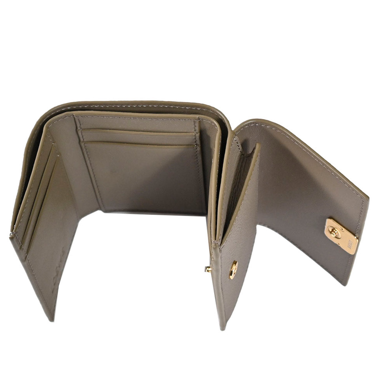 ロエベ LOEWE 三つ折り財布 ANAGRAM TRIFOLD C821TR2X16 3170 グレー レディース