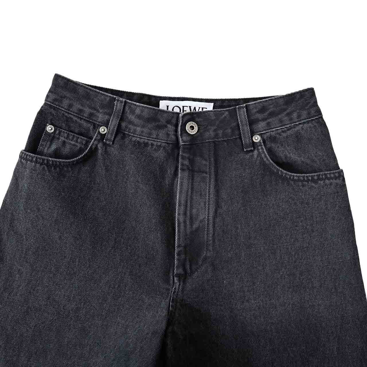 ロエベ LOEWE デニムパンツ S359Y11XDE 1100 ブラック レディース 2026SS 2026年春夏新作