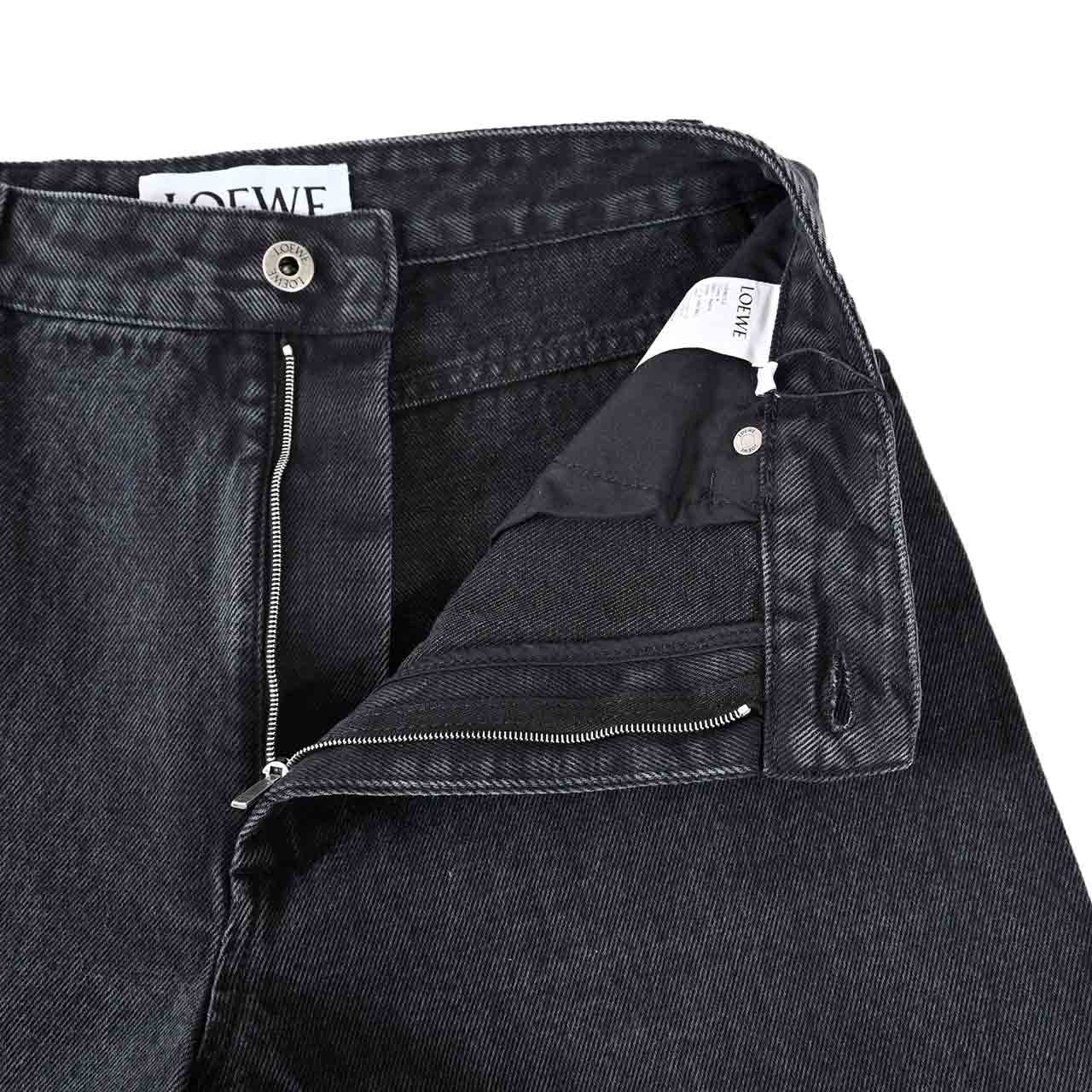 ロエベ LOEWE デニムパンツ S359Y11XDE 1100 ブラック レディース 2026SS 2026年春夏新作