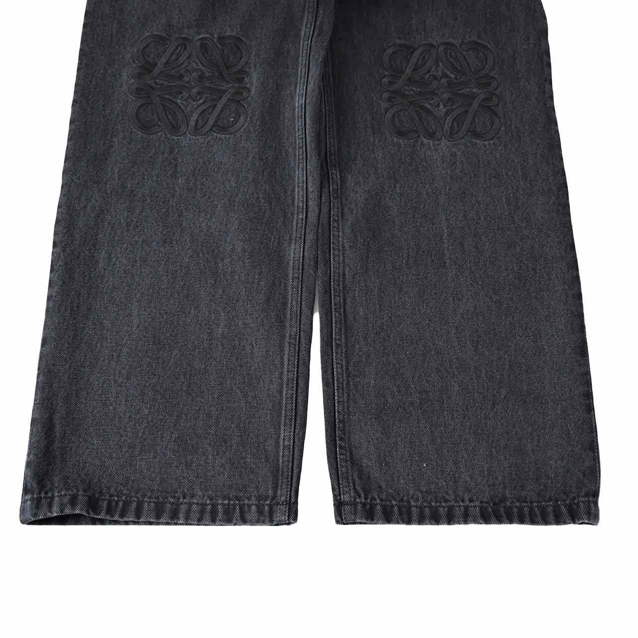 ロエベ LOEWE デニムパンツ S359Y11XDE 1100 ブラック レディース 2026SS 2026年春夏新作