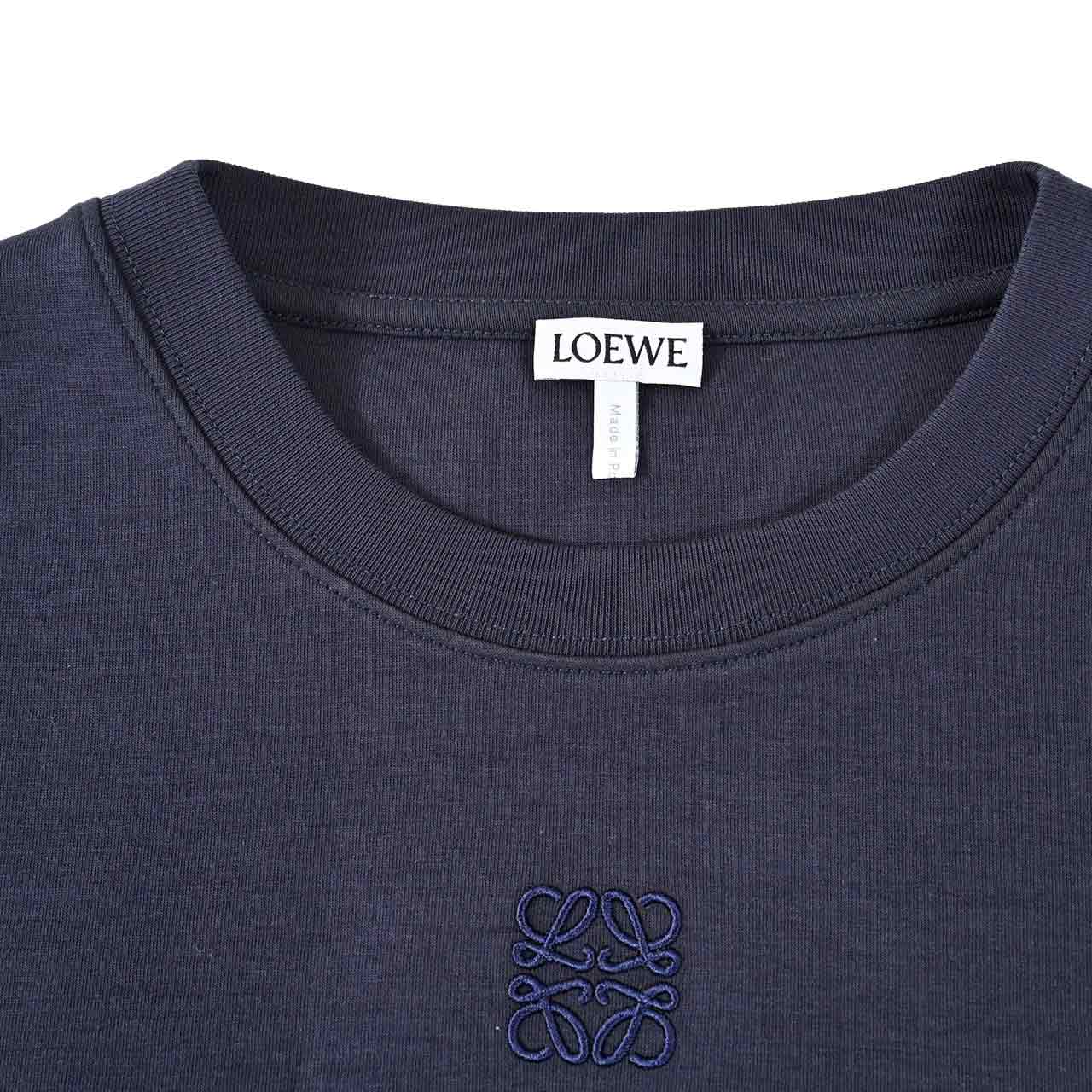 ロエベ LOEWE Tシャツ S540Y22X59 9602 ネイビー レディース