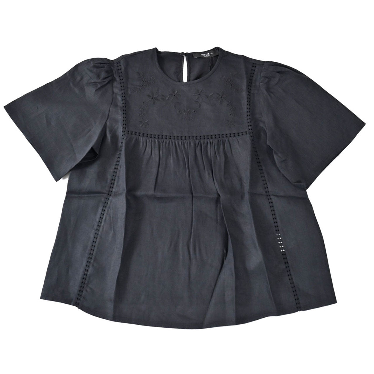 ウィークエンド マックスマーラ WEEKEND MAXMARA ブラウス BACINO 59410826 002 ブラック レディース2026SS 2026年春夏新作 母の日 プレゼント