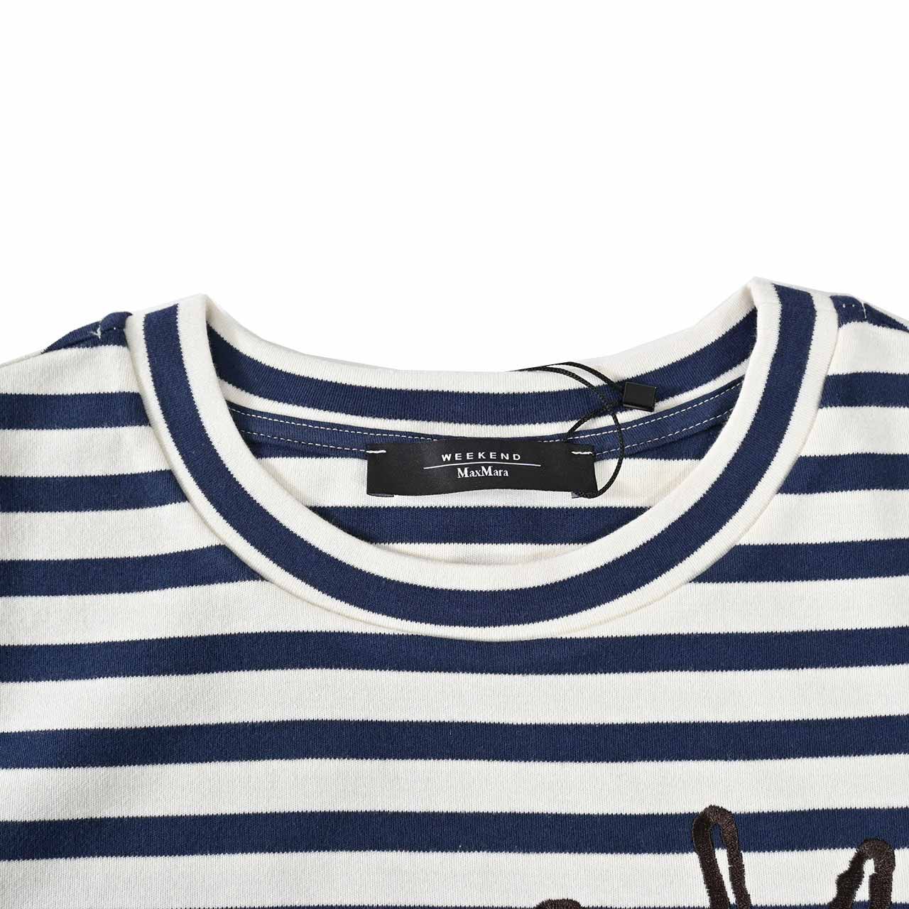 ウィークエンド マックスマーラ WEEKEND MAXMARA Tシャツ SABATO 59411126 005 ネイビー レディース2026SS 2026年春夏新作 父の日 プレゼント