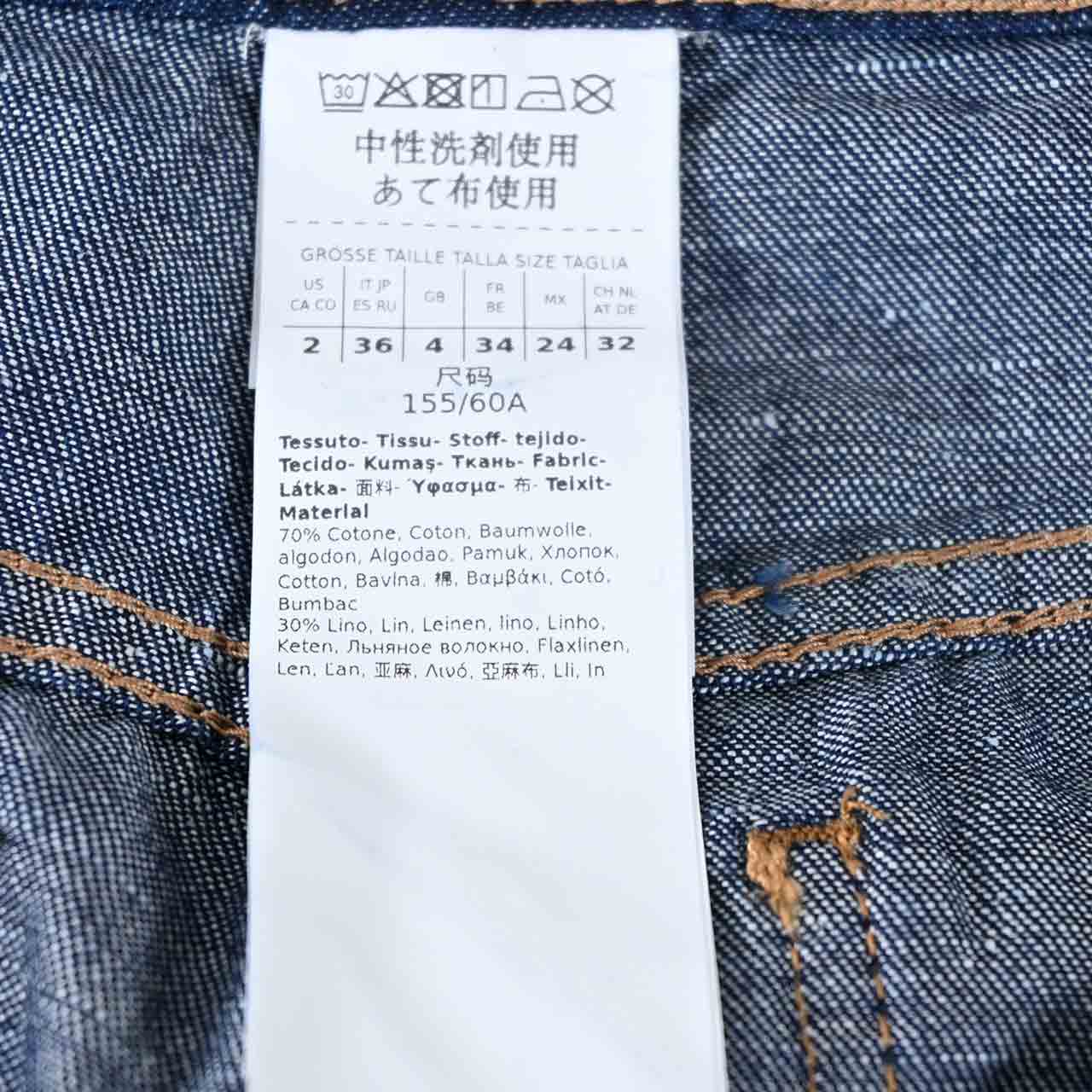 ウィークエンド マックスマーラ WEEKEND MAXMARA ハーフパンツ OZONO 51410326 001 ネイビー レディース2026SS 2026年春夏新作
