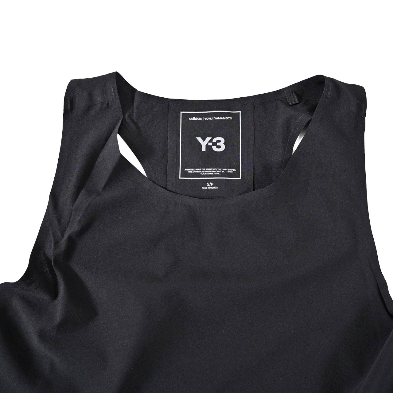 ワイスリー Y-3 ノースリーブワンピース RACER DRESS KD1482 2026SS新作 ブラック レディース