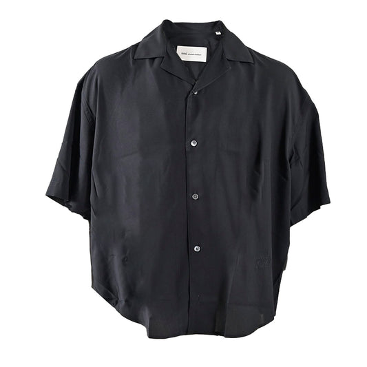 アミ AMI 半袖シャツ HSH830.VI0036 001 ブラック メンズ