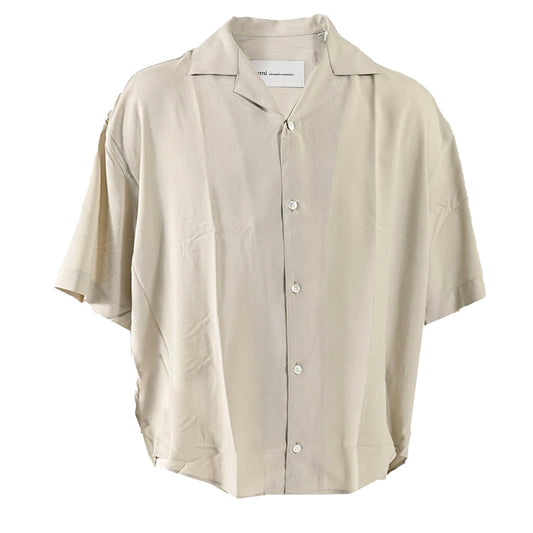 アミ AMI 半袖シャツ HSH830.VI0036 229 ベージュ メンズ
