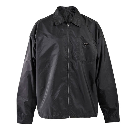 プラダ PRADA カジュアルシャツ SC847S 1WQ9 F0002 ブラック メンズ