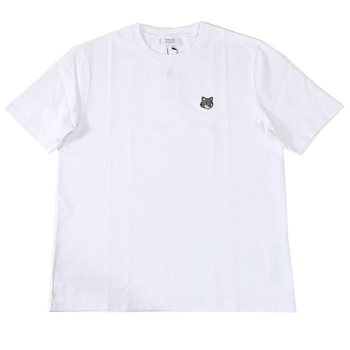 メゾン キツネ MAISON KITSUNE Tシャツ PM00108KJ7025 P100 ホワイト メンズ