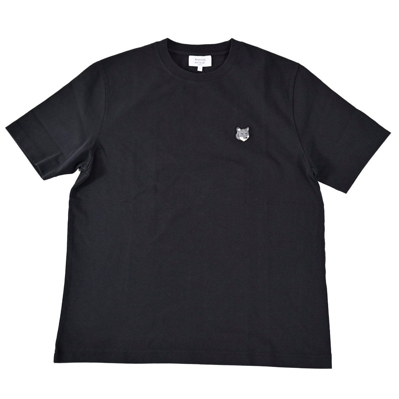 メゾン キツネ MAISON KITSUNE Tシャツ PM00108KJ7025 P199 ブラック メンズ 【HI】