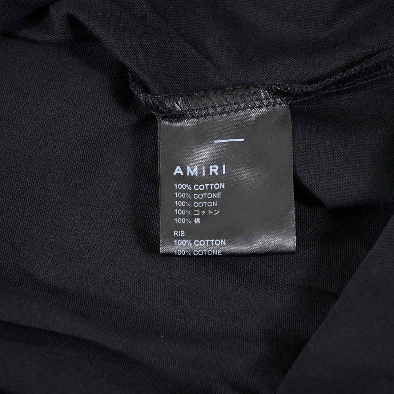 アミリ AMIRI Tシャツ AMJYTE1034 001 ブラック メンズ