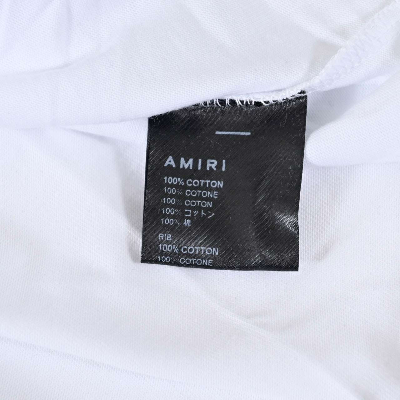 アミリ AMIRI Tシャツ AMJYTE1034 100 ホワイト メンズ