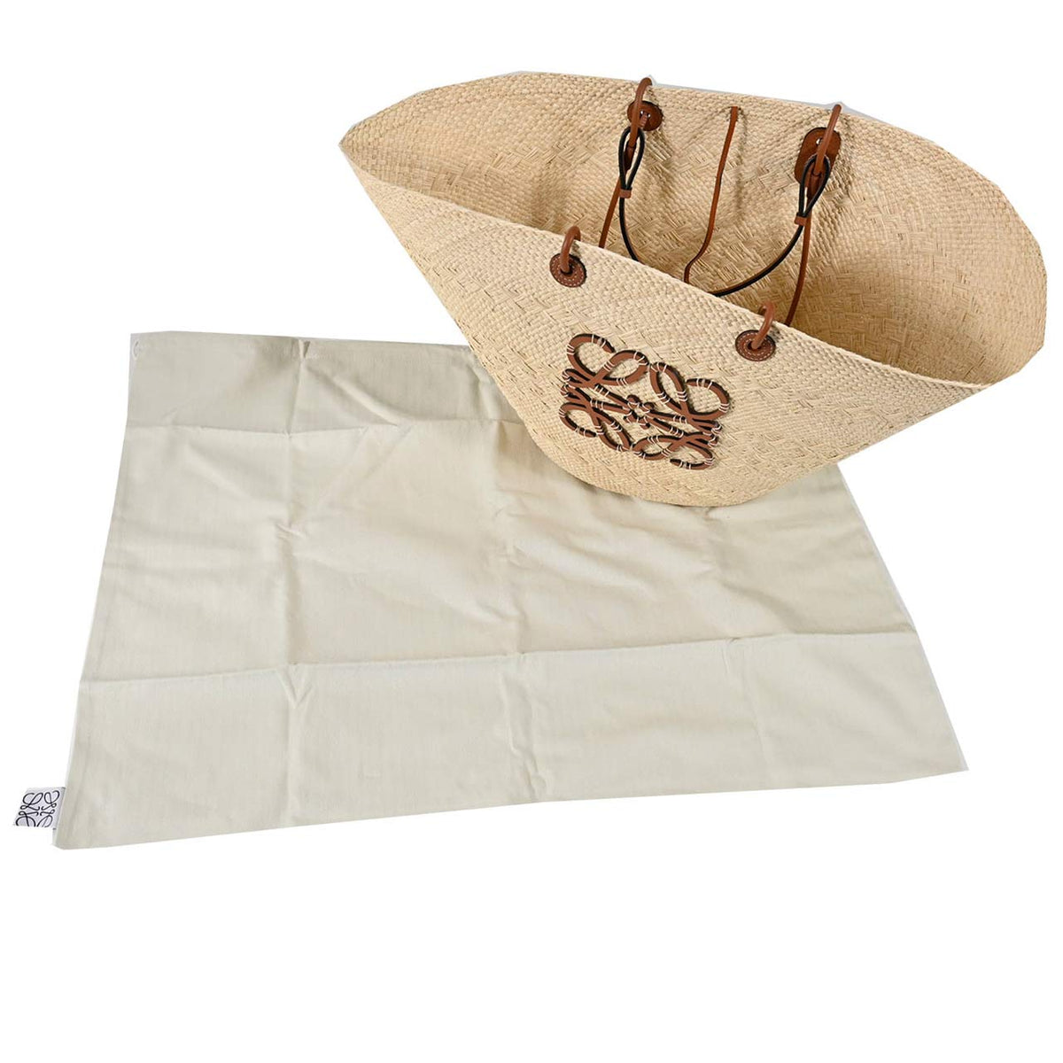 ロエベ LOEWE トートバッグ ANAGRAM BASKET BAG A223F04X02 2435 ベージュ レディース