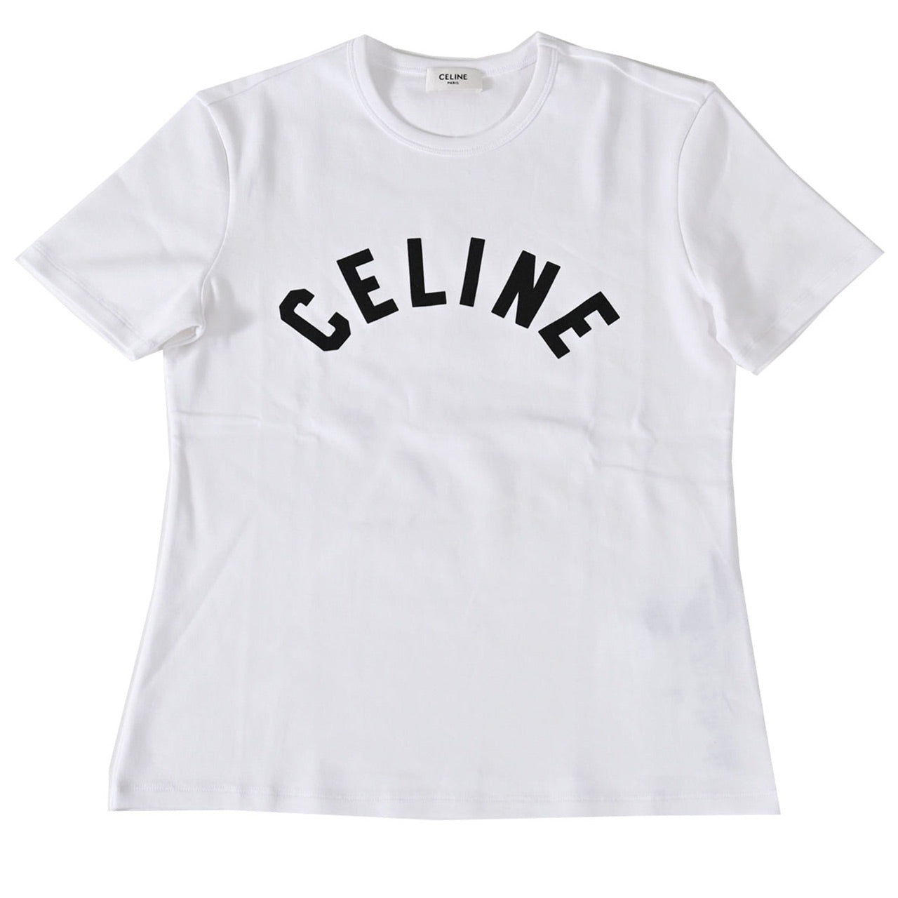 セリーヌ CELINE Tシャツ RX0JK1407 01OB ホワイト レディース