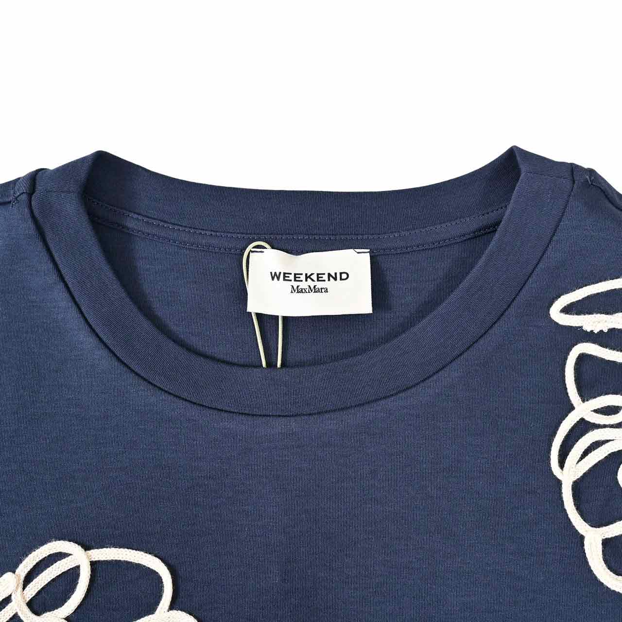 ウィークエンド マックスマーラ WEEKEND MAXMARA Tシャツ SALA 5976051600 007 ネイビー レディース 2026AW 2026年秋冬新作
