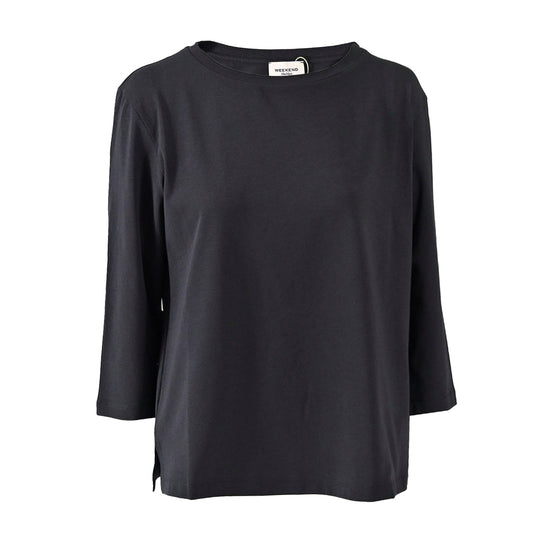 ウィークエンド マックスマーラ WEEKEND MAXMARA Tシャツ MULTIA 5946021600 007 ブラック レディース 2026AW 2026年秋冬新作